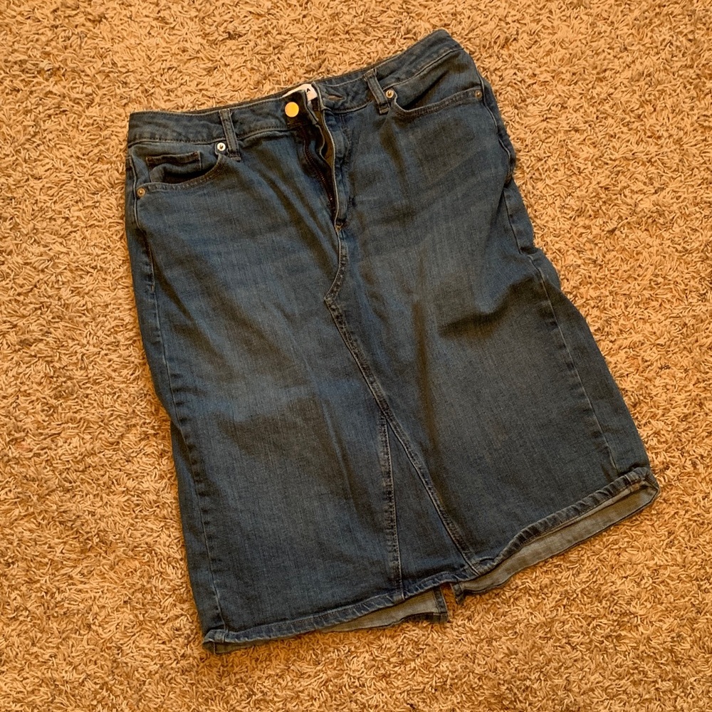 Classic Denim Skirt